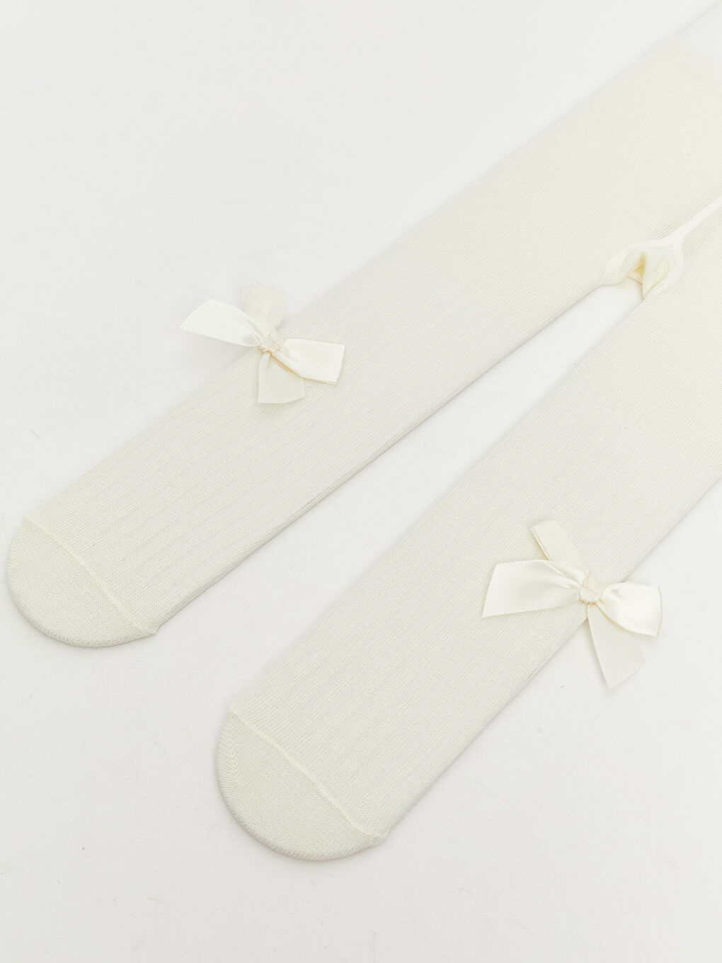 Girl ECRU Tights-1