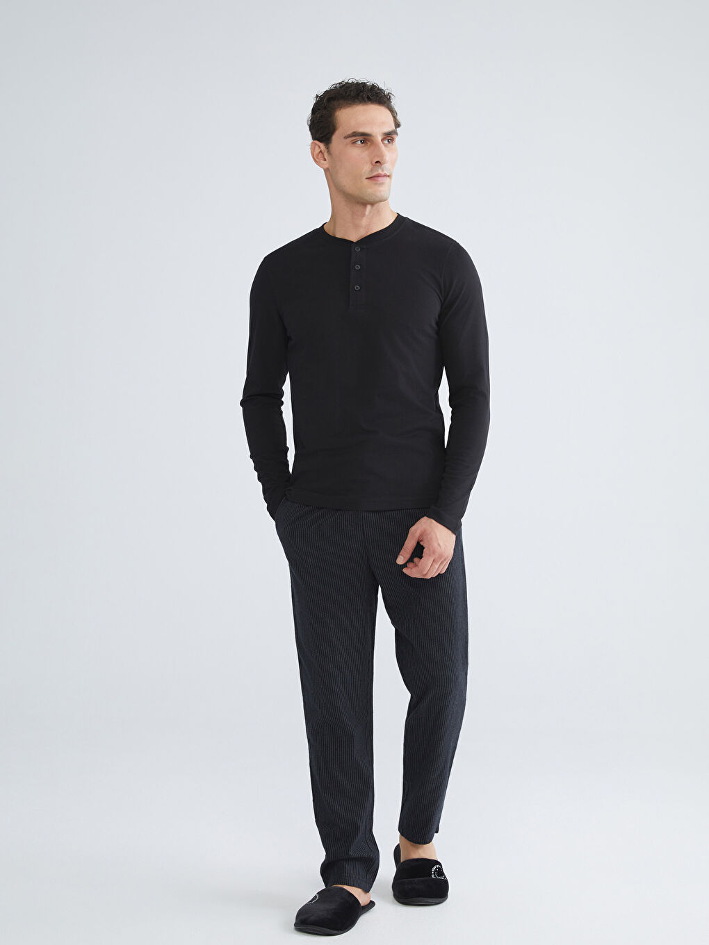 Regular Fit Men's Pyjama Set