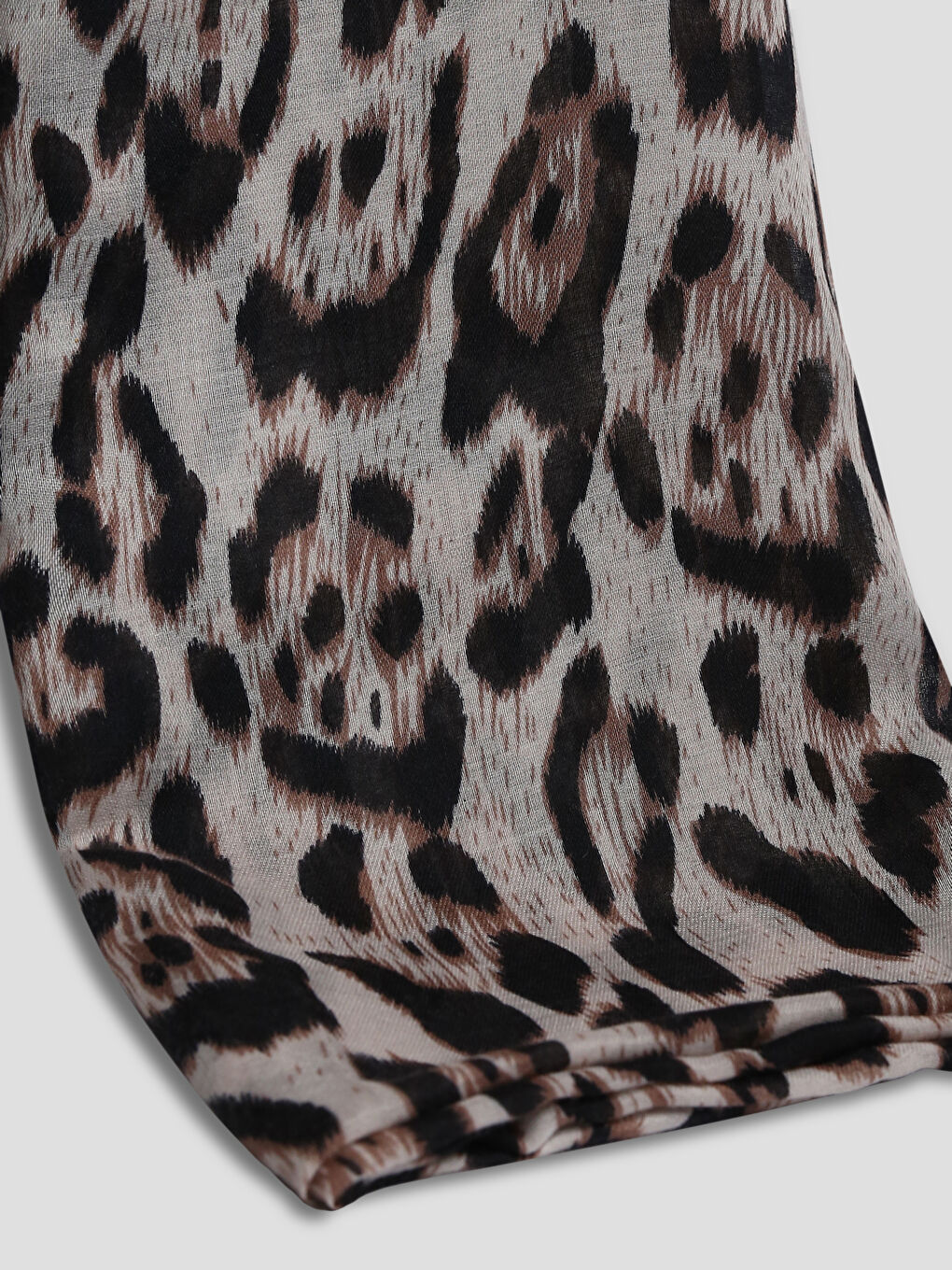 Leopard Print Women's Scarf-1