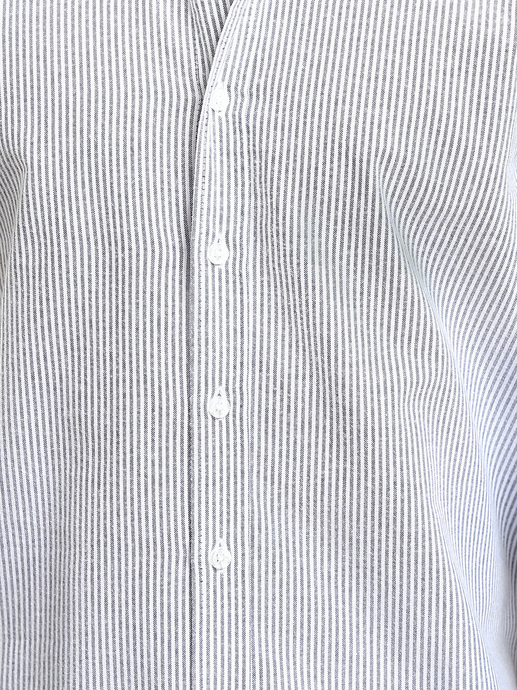 Regular Fit Long Sleeve Striped Men's Shirt-2