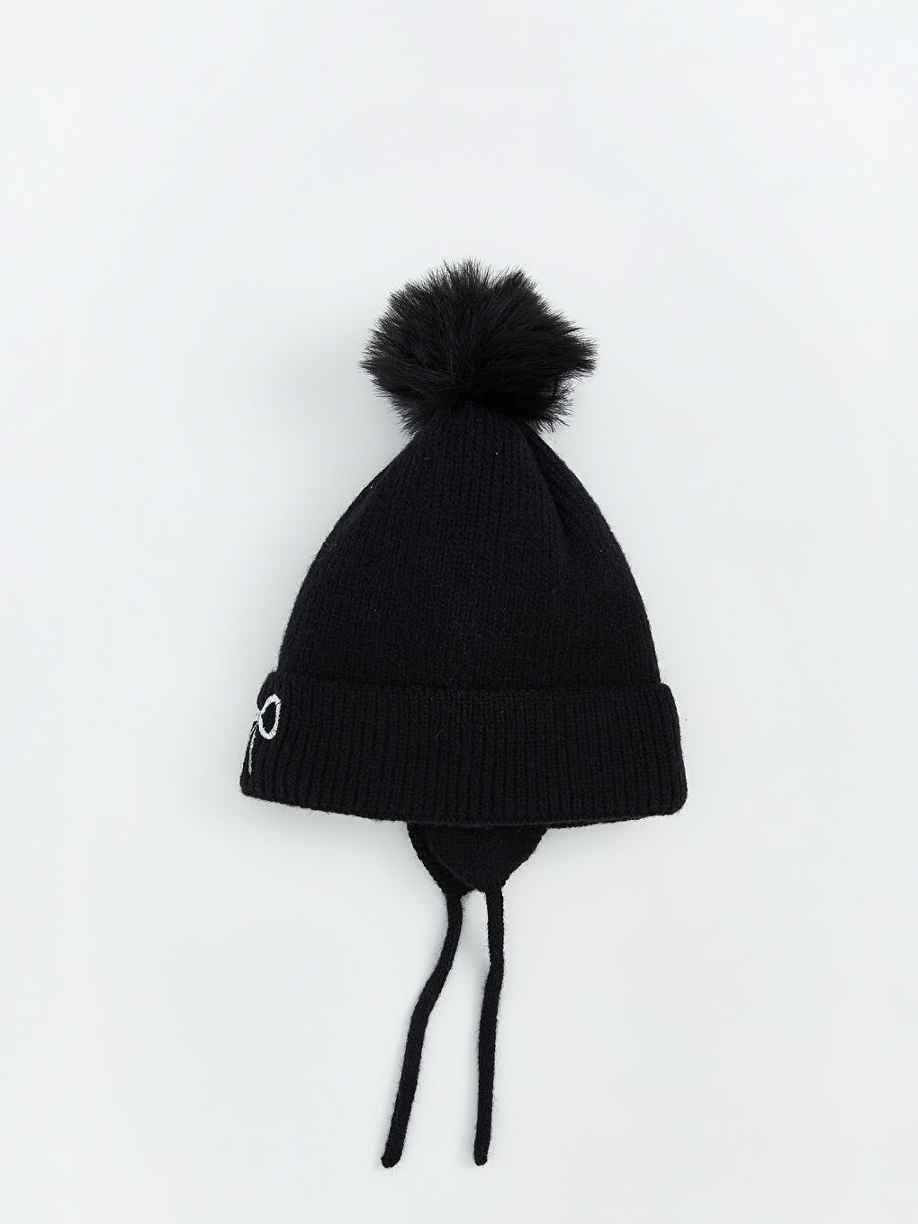 Baby Girl BLACK Beanie-1