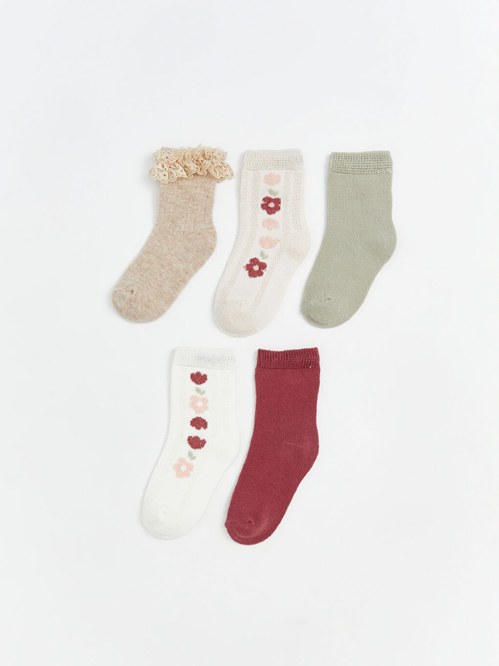 SVETLO BEŽ Čarape do gležnja Beba devojčica