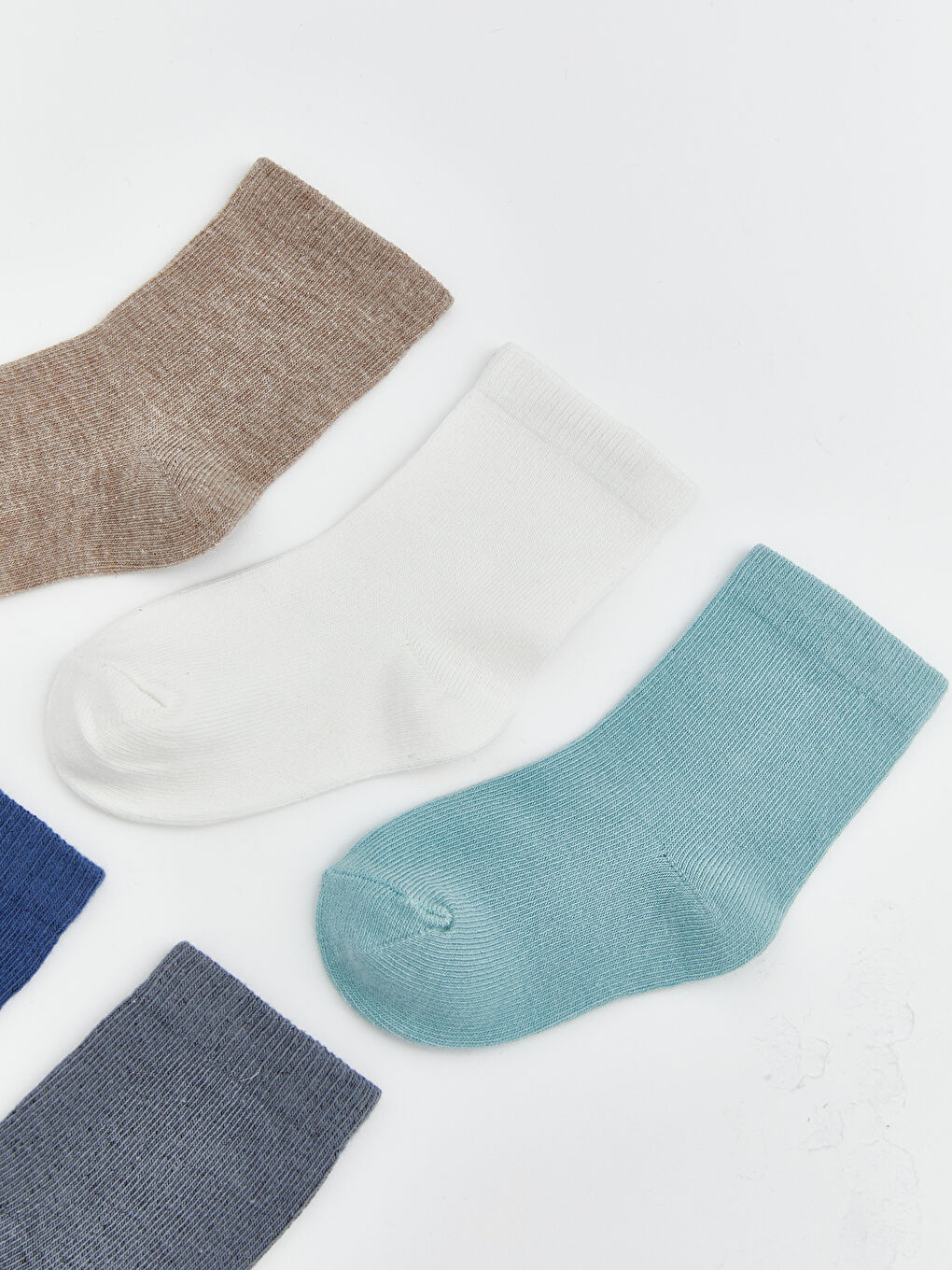 Basic Baby Boys' Ankle Socks 5 Pack-1