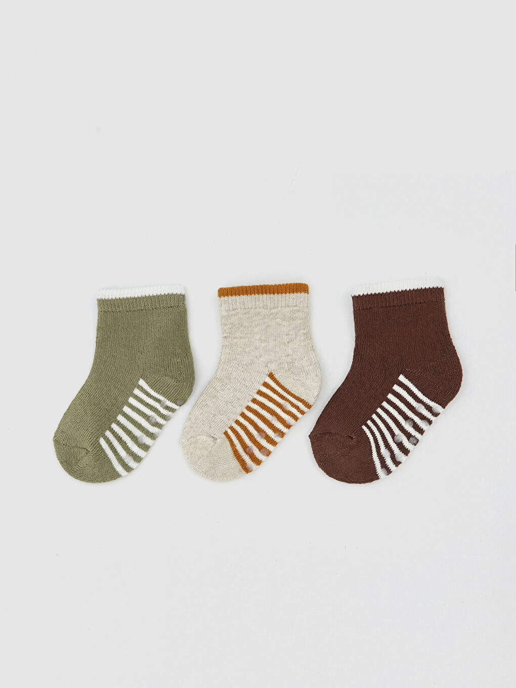 Striped Baby Boys' Ankle Socks 3-pack