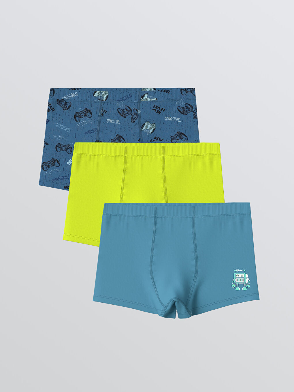 سراويل بوكسر مطبوعة للأولاد - عبوة من 3 قطع-1