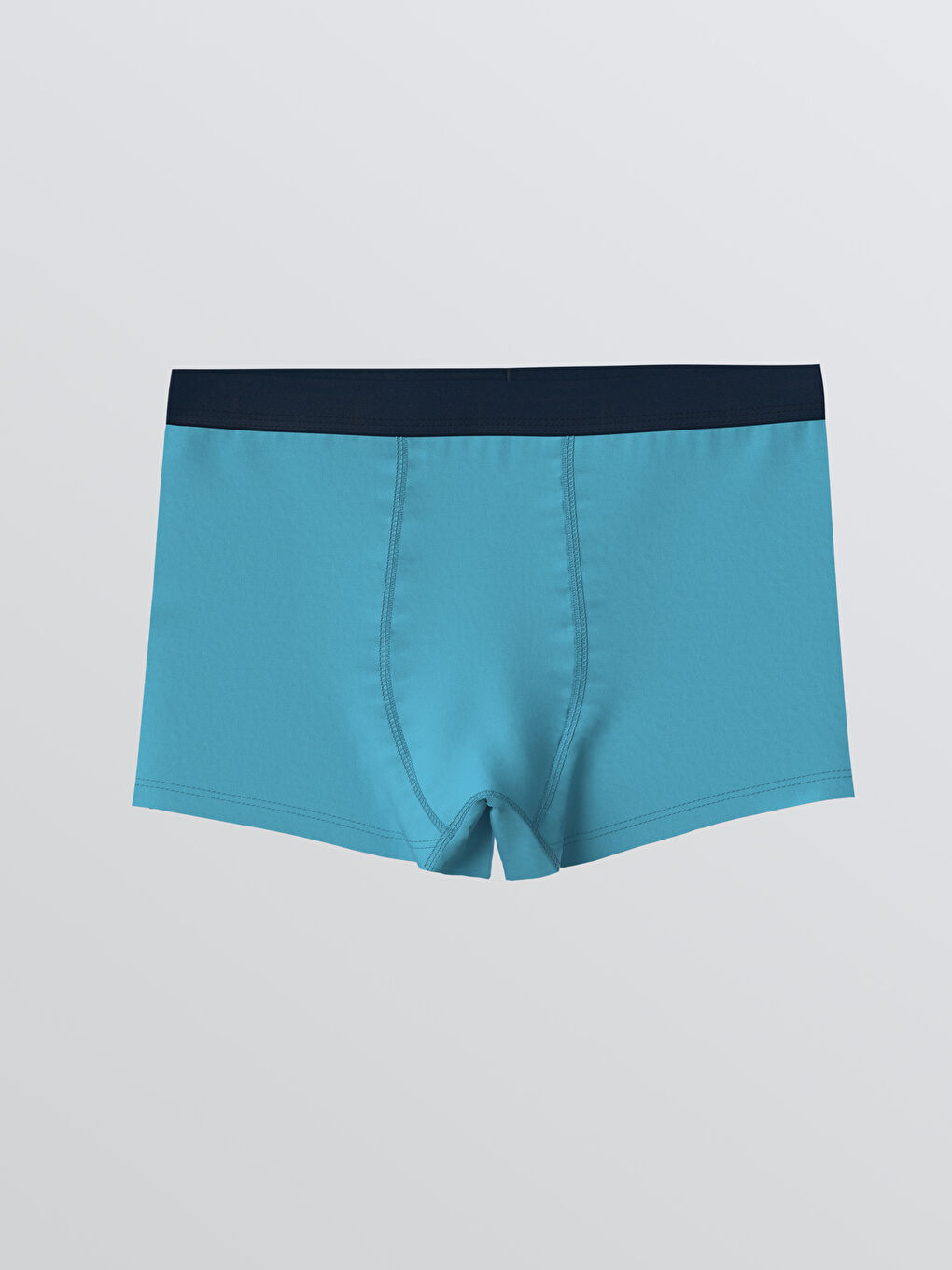 Boy GREY Boxer Trunks-1