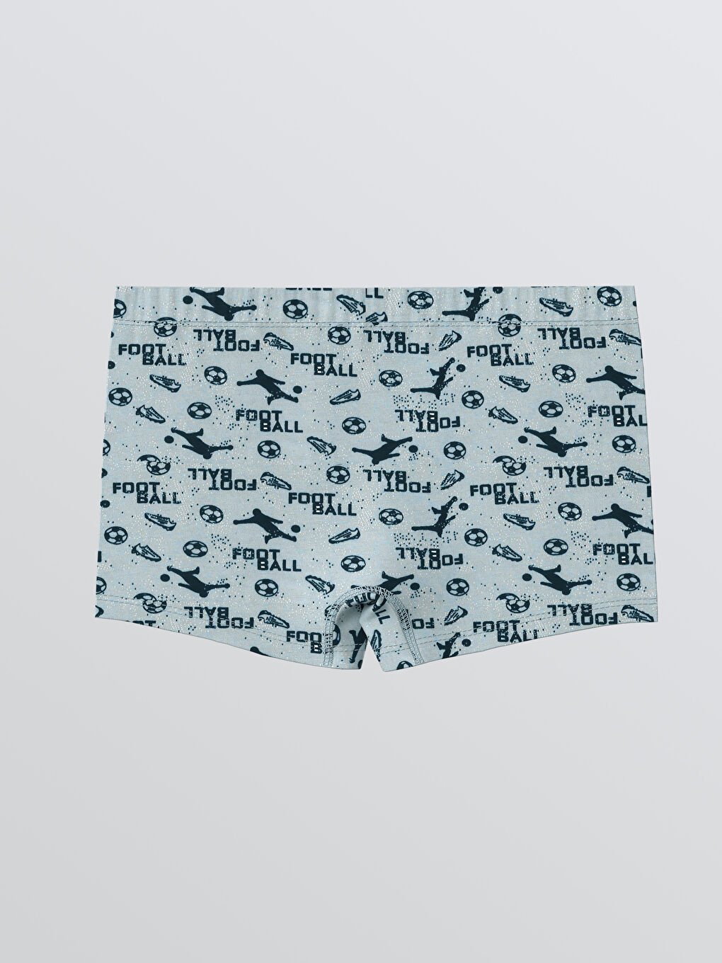 Boy BLUE Boxer Trunks-4