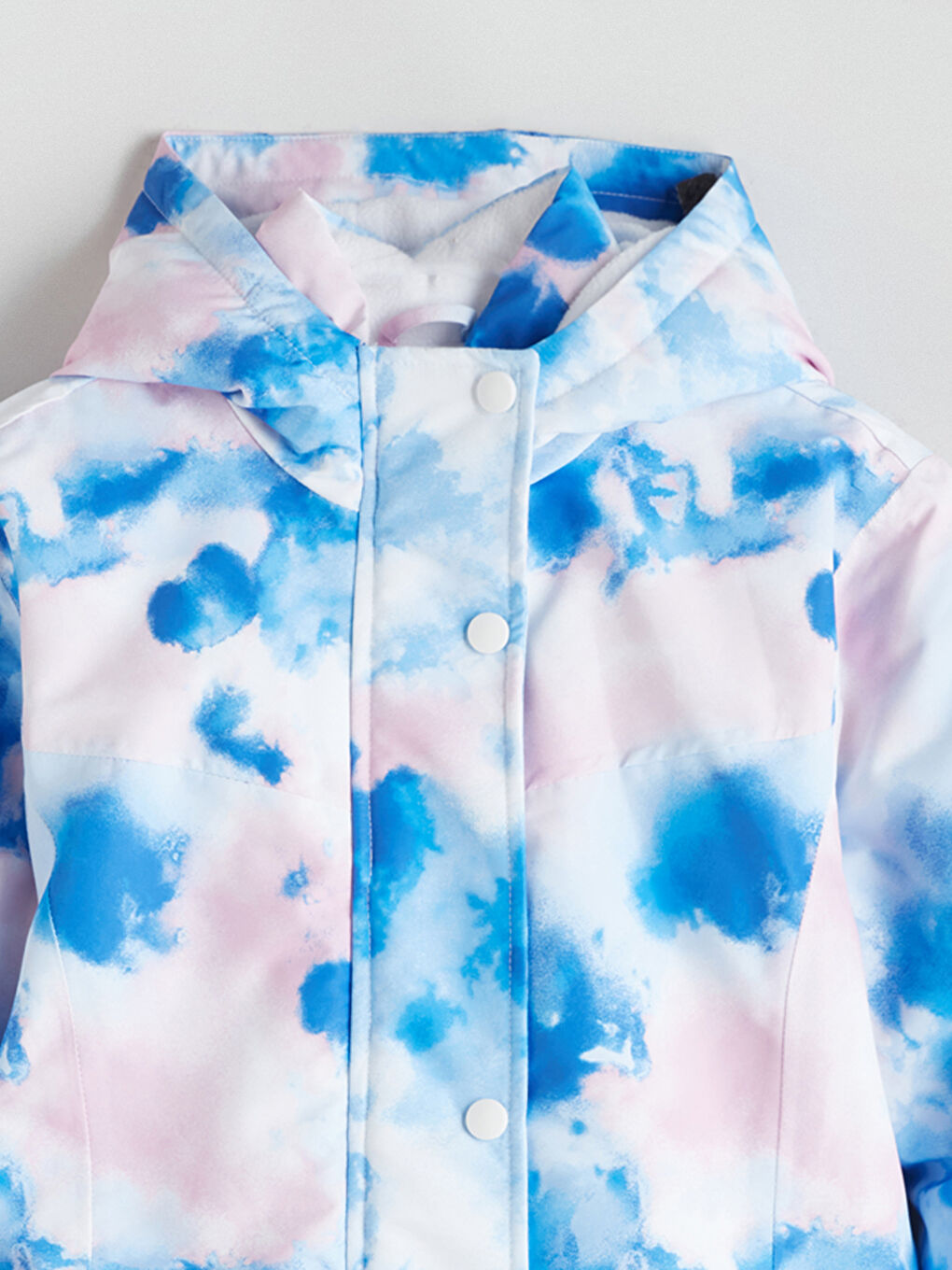 Ski jakna za devojčice sa kapuljačom-1