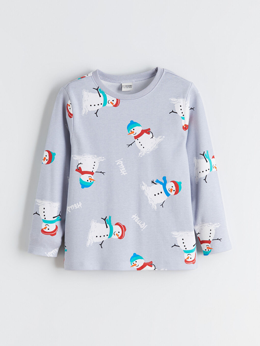 طقم بيجامة للأولاد بطابع الكريسماس-1