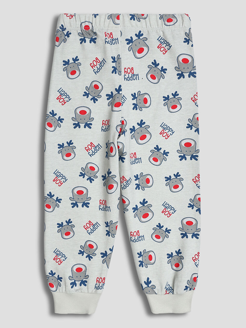 Crew Neck Boys' Pyjama Set-5