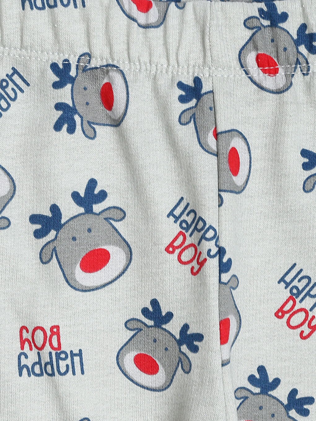 Crew Neck Boys' Pyjama Set-6