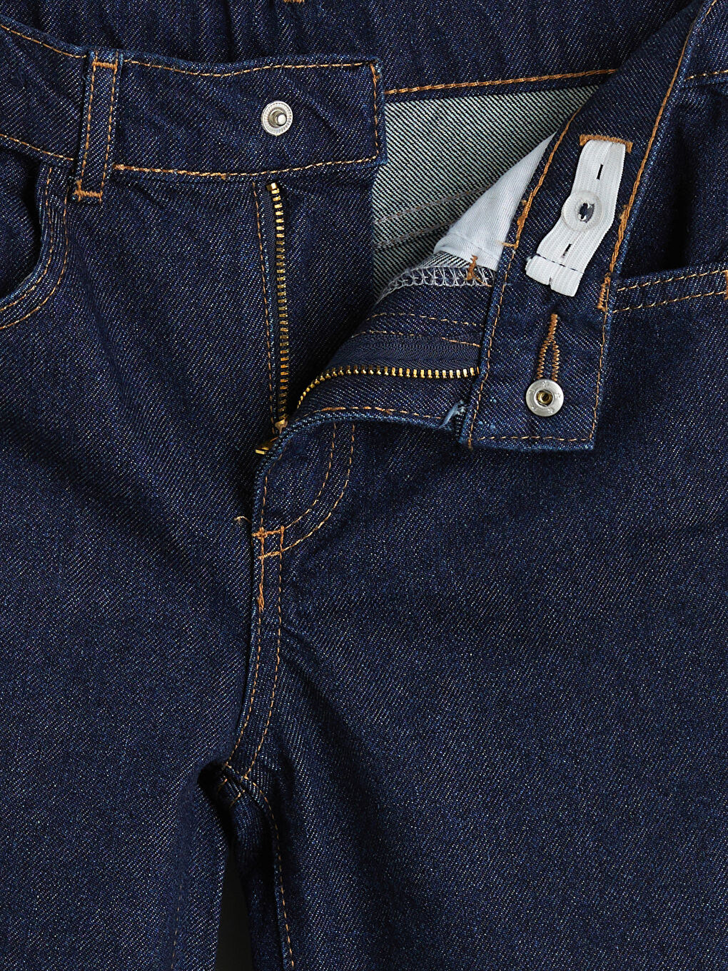 İndigo Regular Fit Kız Çocuk Jean Pantolon-2