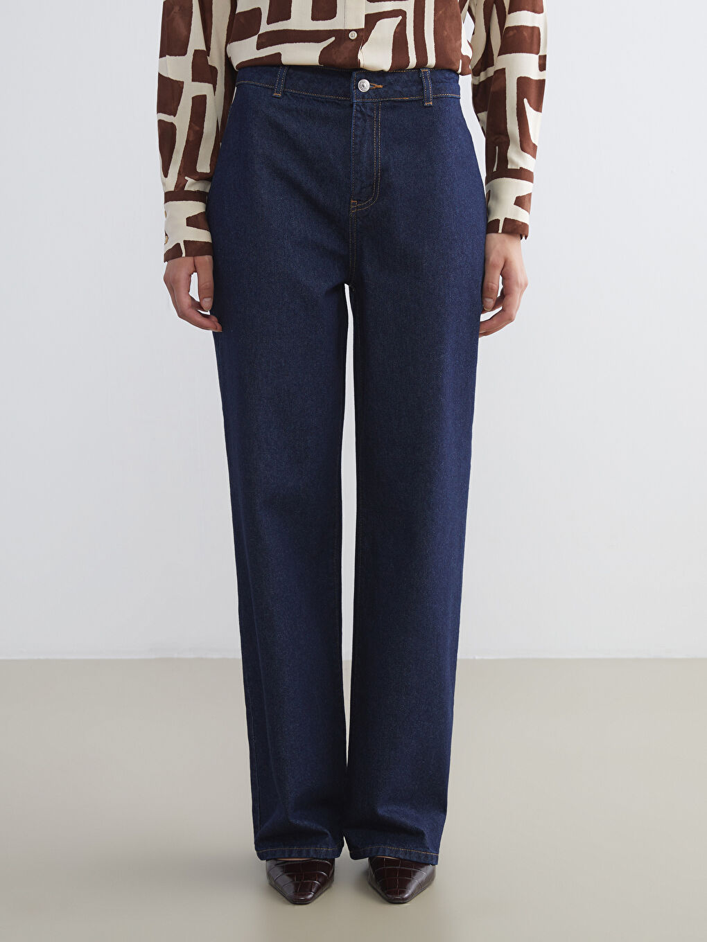 Wideleg Women's Jeans-1