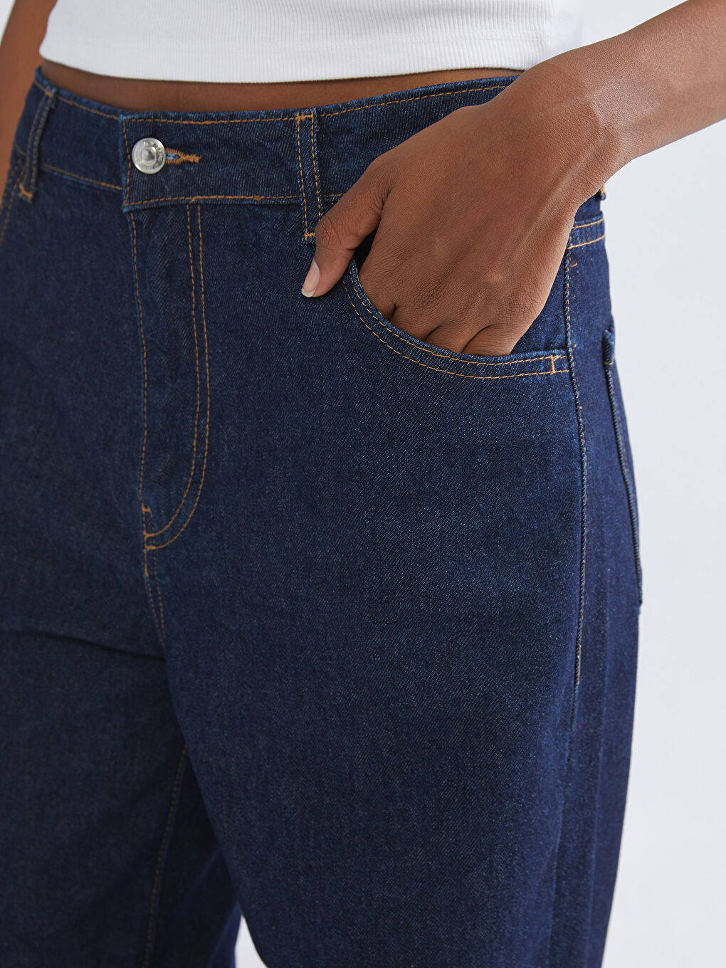 LCW ECO Wideleg Women's Jeans -W5GP03Z8-309