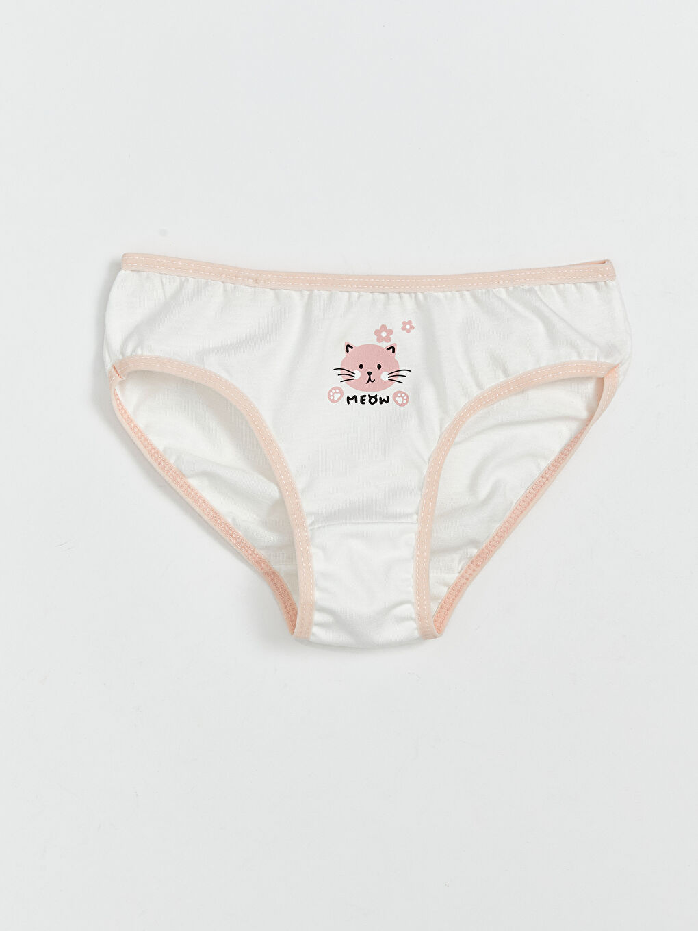 Karışık Baskılı Kız Çocuk Külot-1