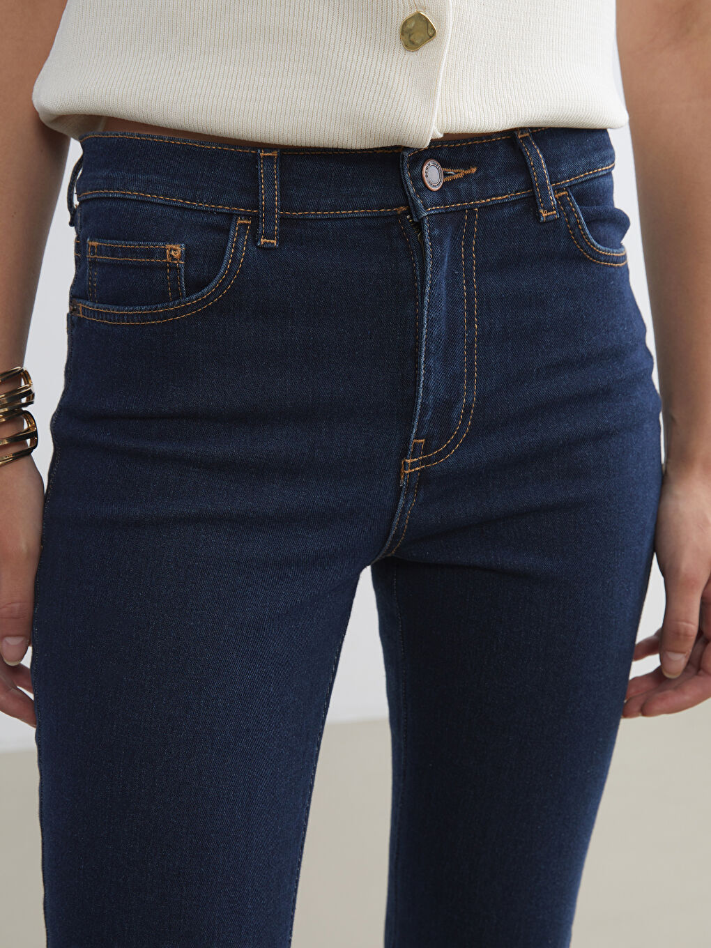 LCW Jeans Flare Women's Jeans -W5GP26Z8-423