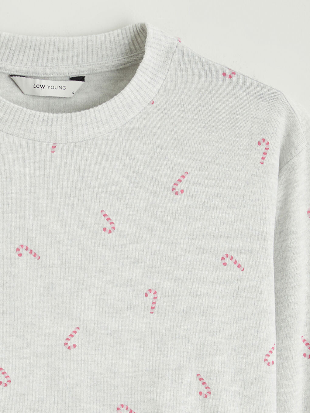 Crew Neck Patterned Women's Pyjama Set-6