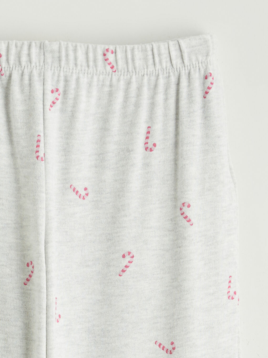 Crew Neck Patterned Women's Pyjama Set-8