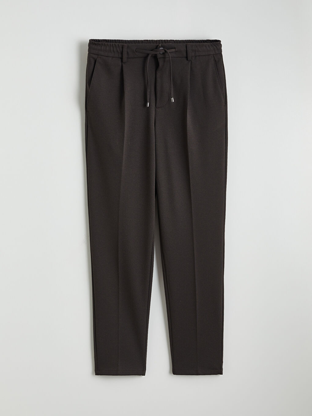 Kahverengi Standart Kalıp Erkek Pantolon-6