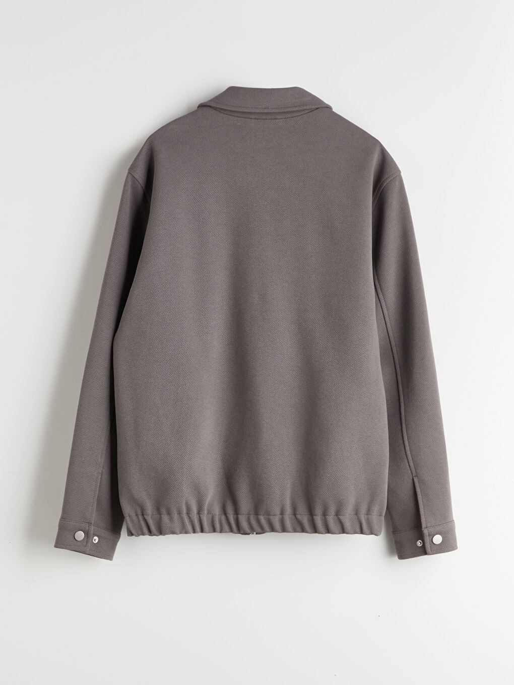 Haki Standart Kalıp Gömlek Yaka Erkek Mont-6