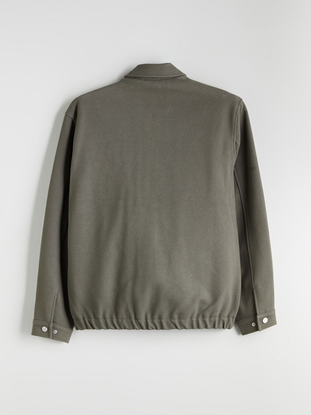 Yeşil Standart Kalıp Gömlek Yaka Erkek Mont-7