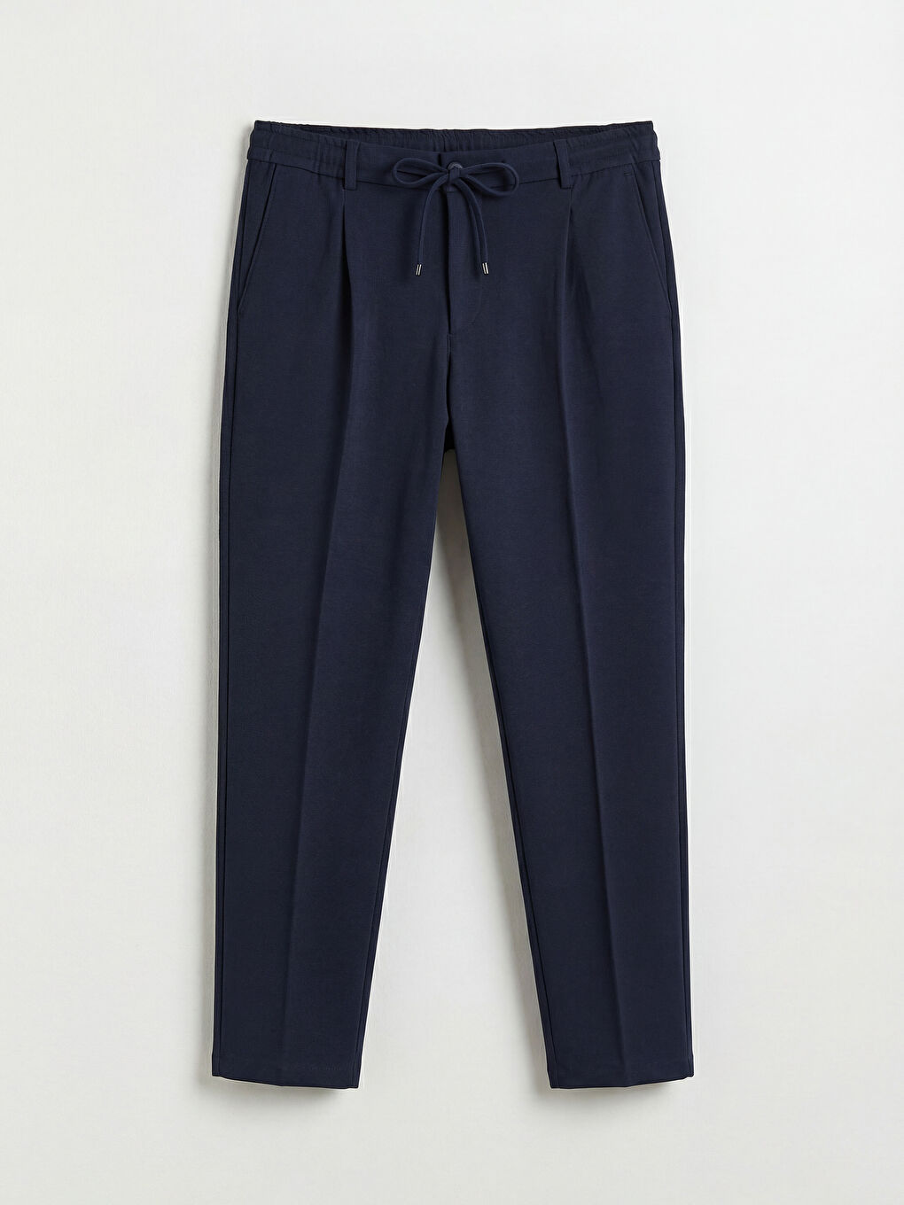 Lacivert Beli Lastikli Regular Fit Erkek Pantolon