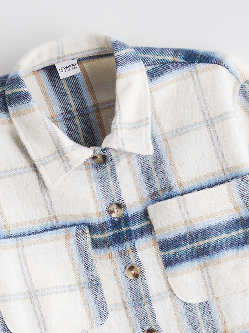 Plaid Girls' Shirt-3