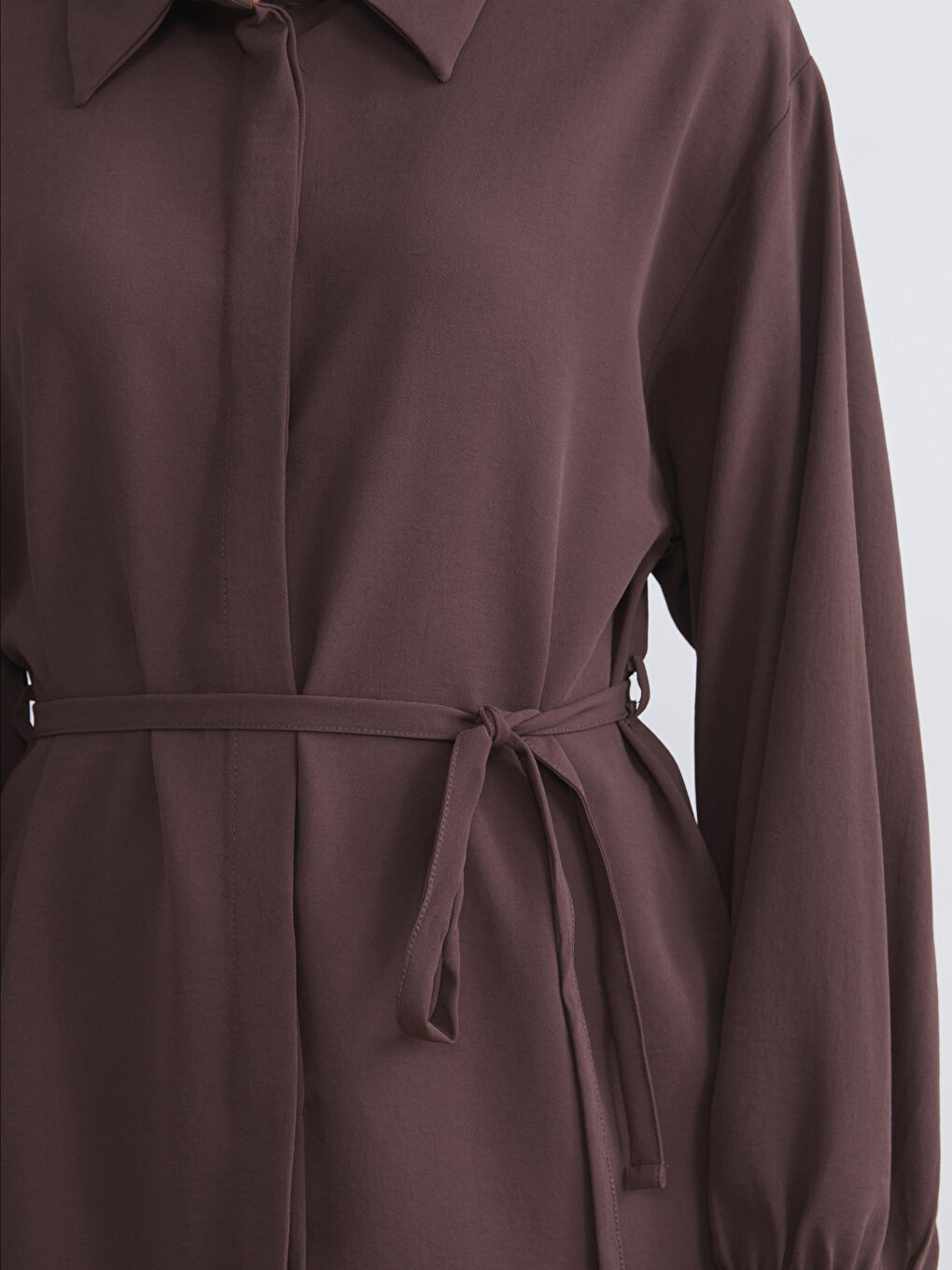 LCW Modest Oversize Women's Shirt Tunic -W5GQ17Z8-D2N