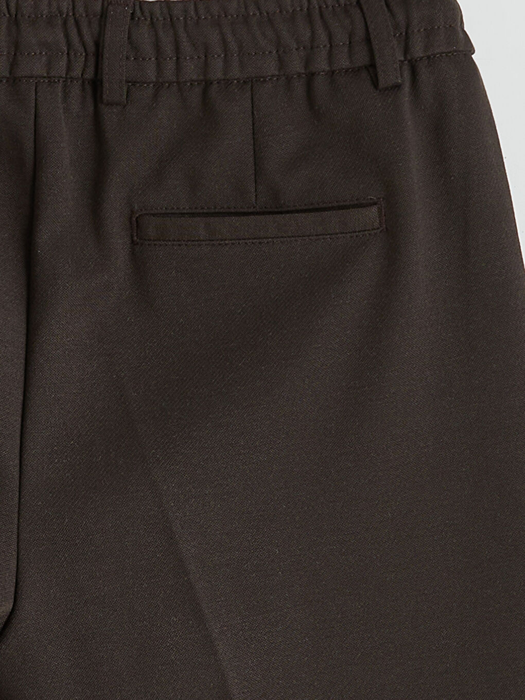 Kahverengi Standart Kalıp Erkek Pantolon-6