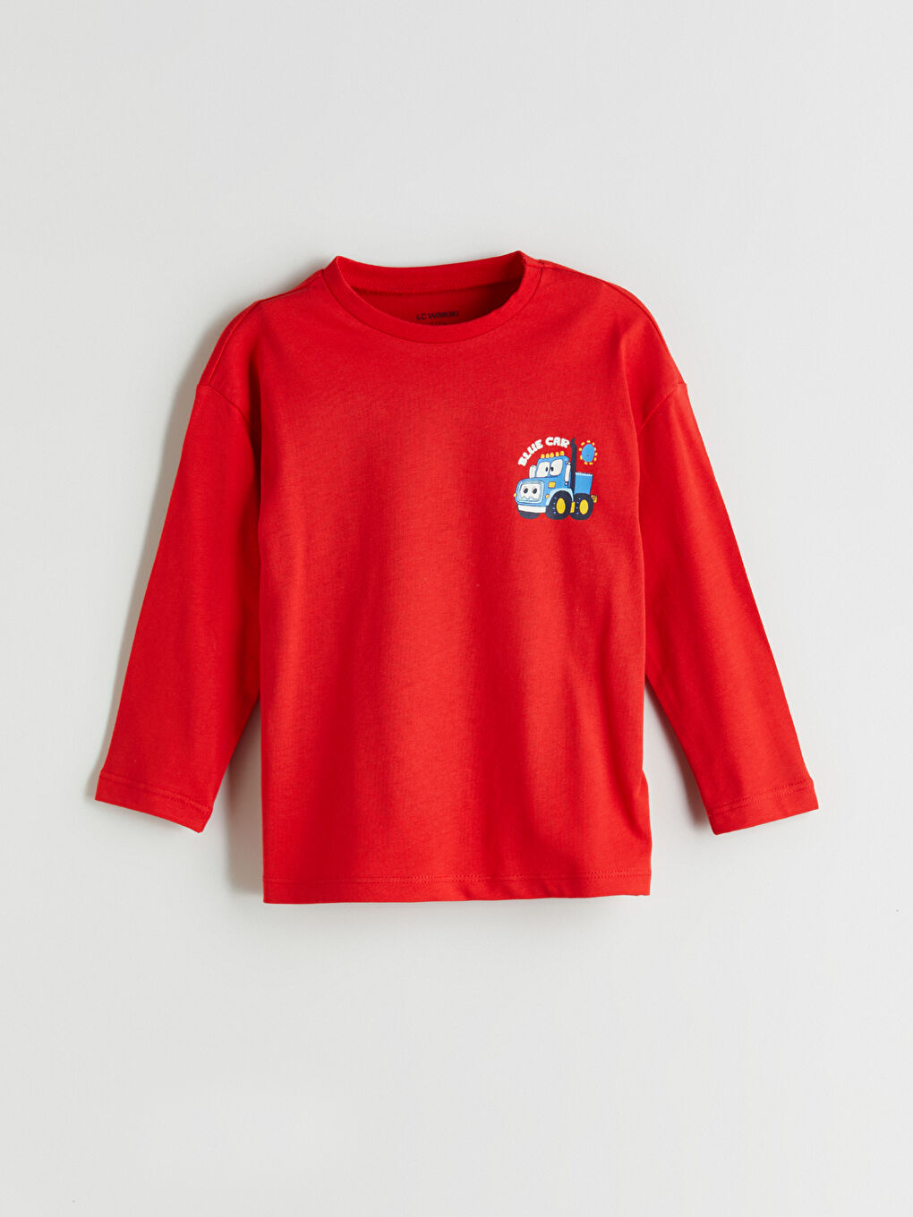 LCW ECO Crew Neck Printed Boys' T-Shirt -W5GR30Z1-HMW
