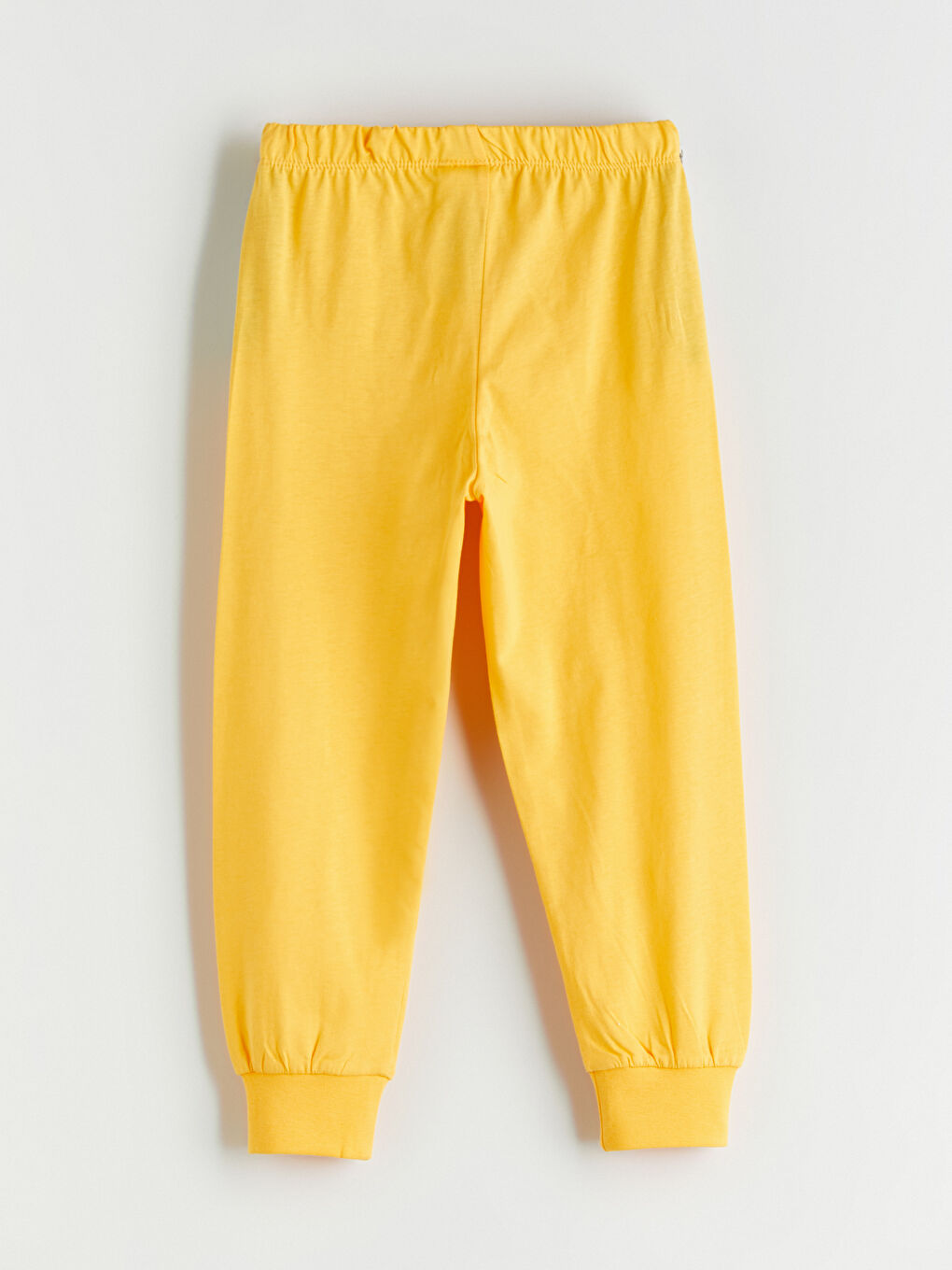 Turuncu Beli Lastikli Erkek Çocuk Pijama Altı-1