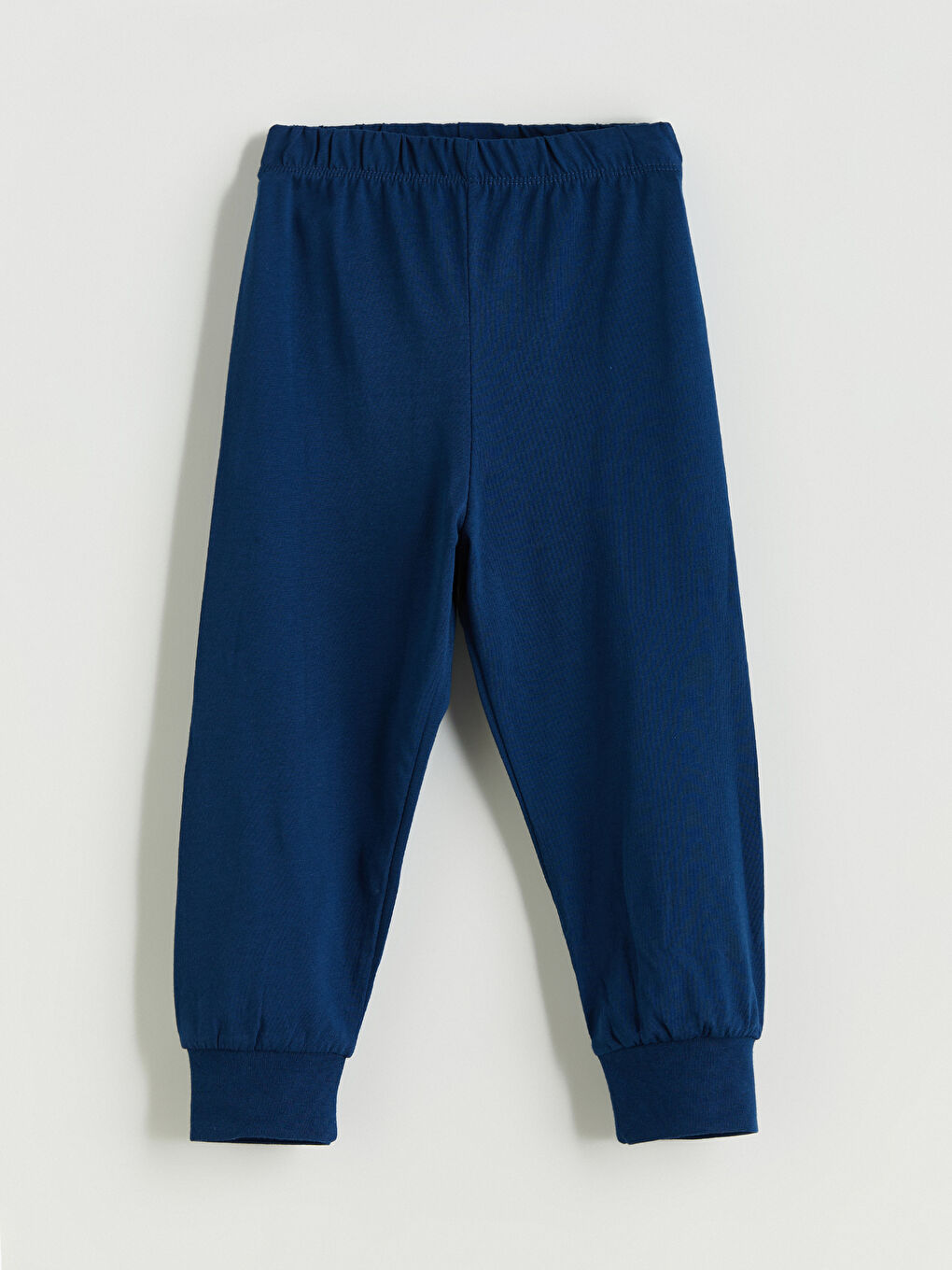 Lacivert Beli Lastikli Erkek Çocuk Pijama Alt