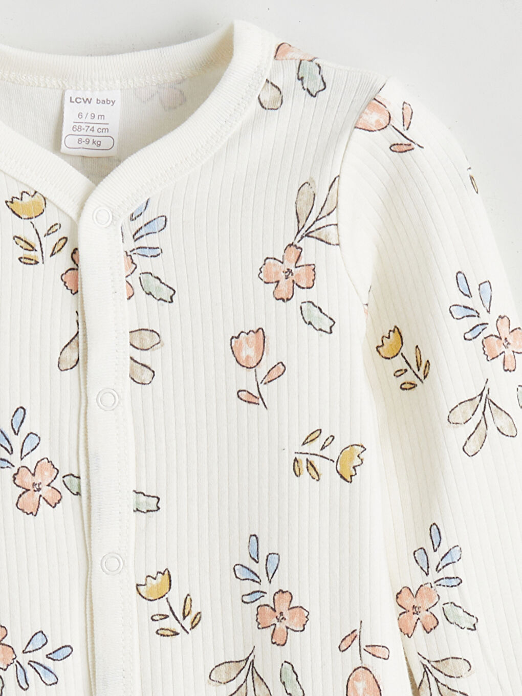 Принтті сәби қыздарға арналған ауруханадан шығуға арналған жинақ-2