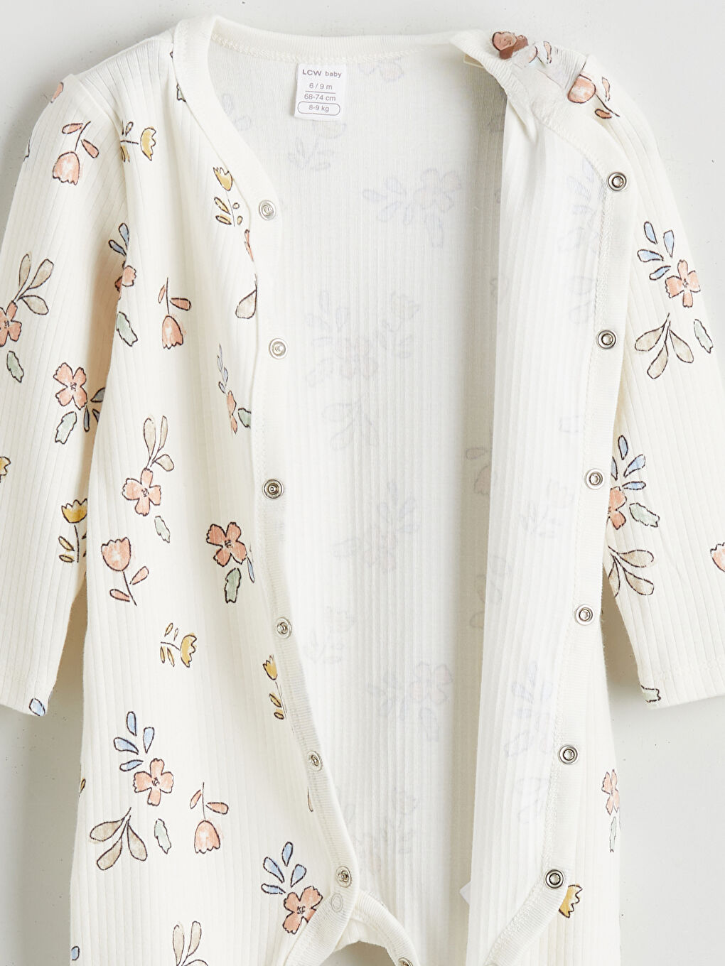 Принтті сәби қыздарға арналған ауруханадан шығуға арналған жинақ-3