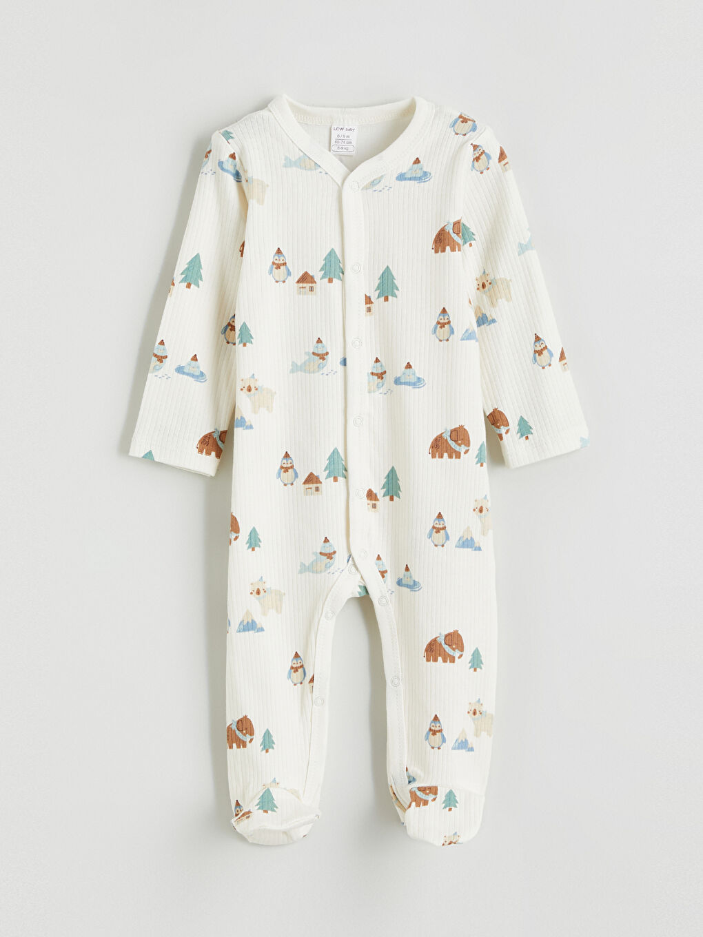 Printed Baby Boys' Hospital Outing Set-4