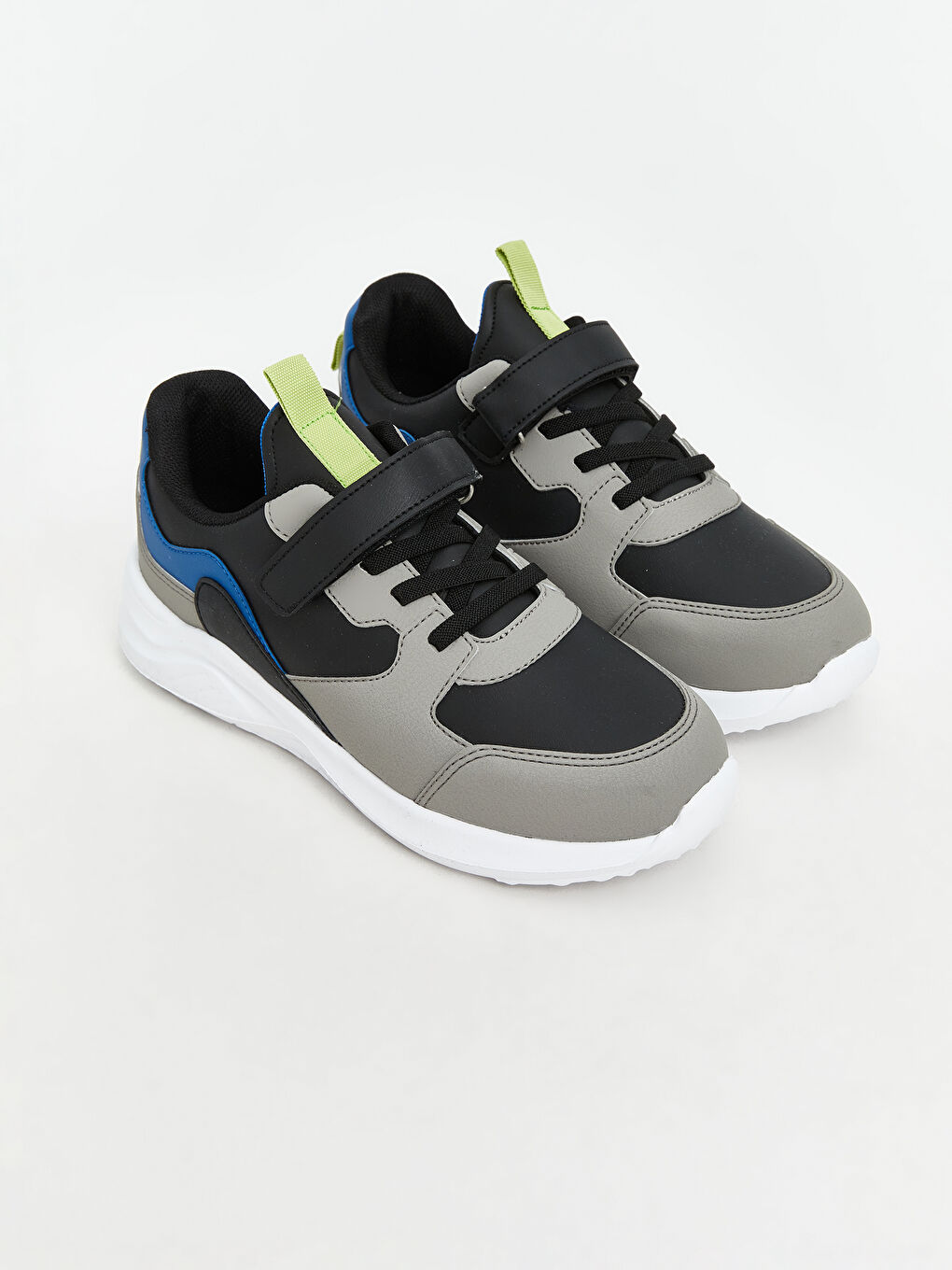 LCW STEPS Laces & Hook-and-Loop Boys' Sneakers -W5GS35Z4-DBQ