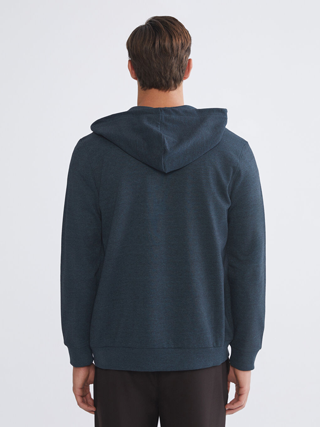 Hooded Men's Zip-Up Sweatshirt-3