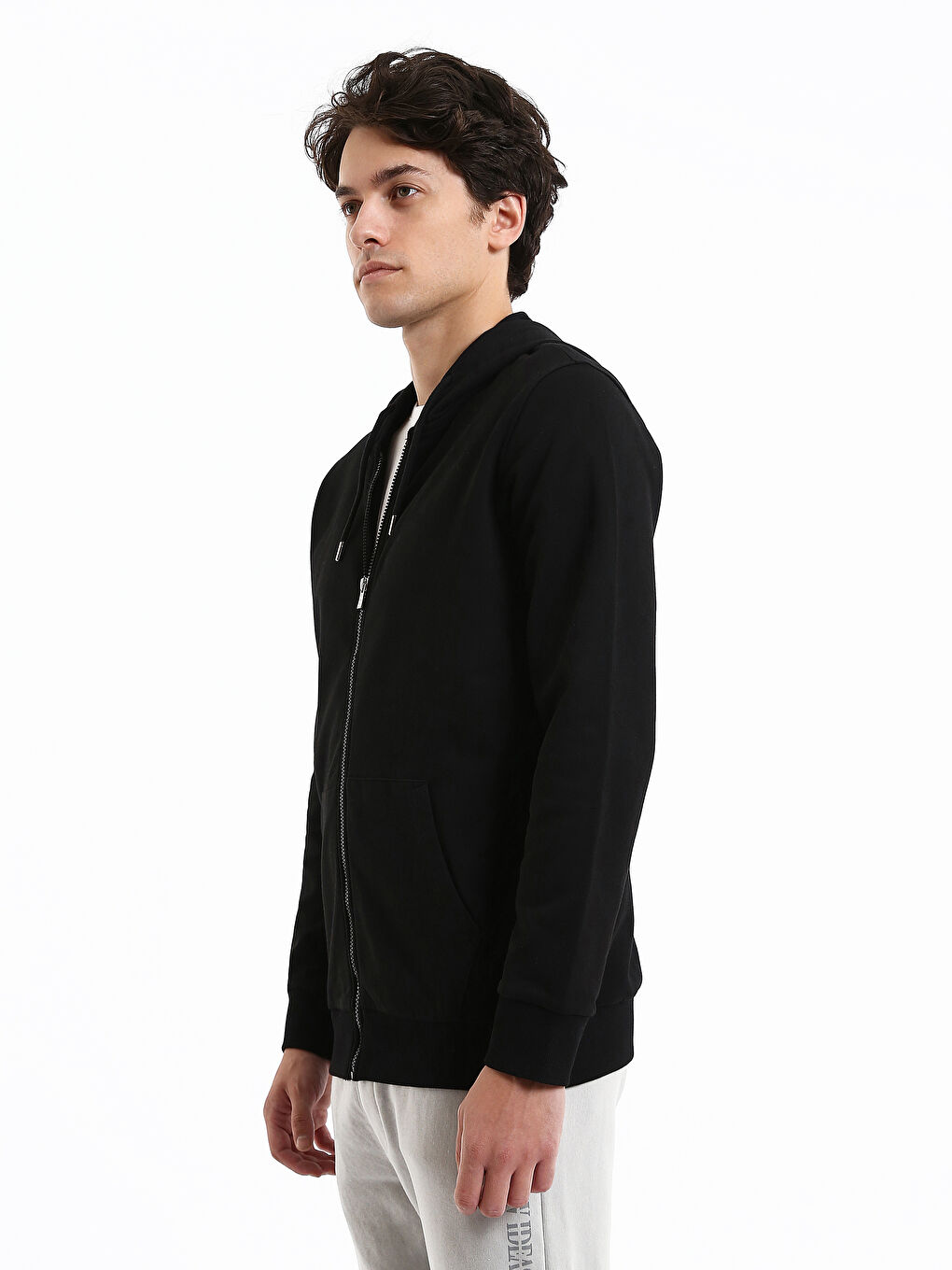 Hooded Men's Zip-Up Sweatshirt-6