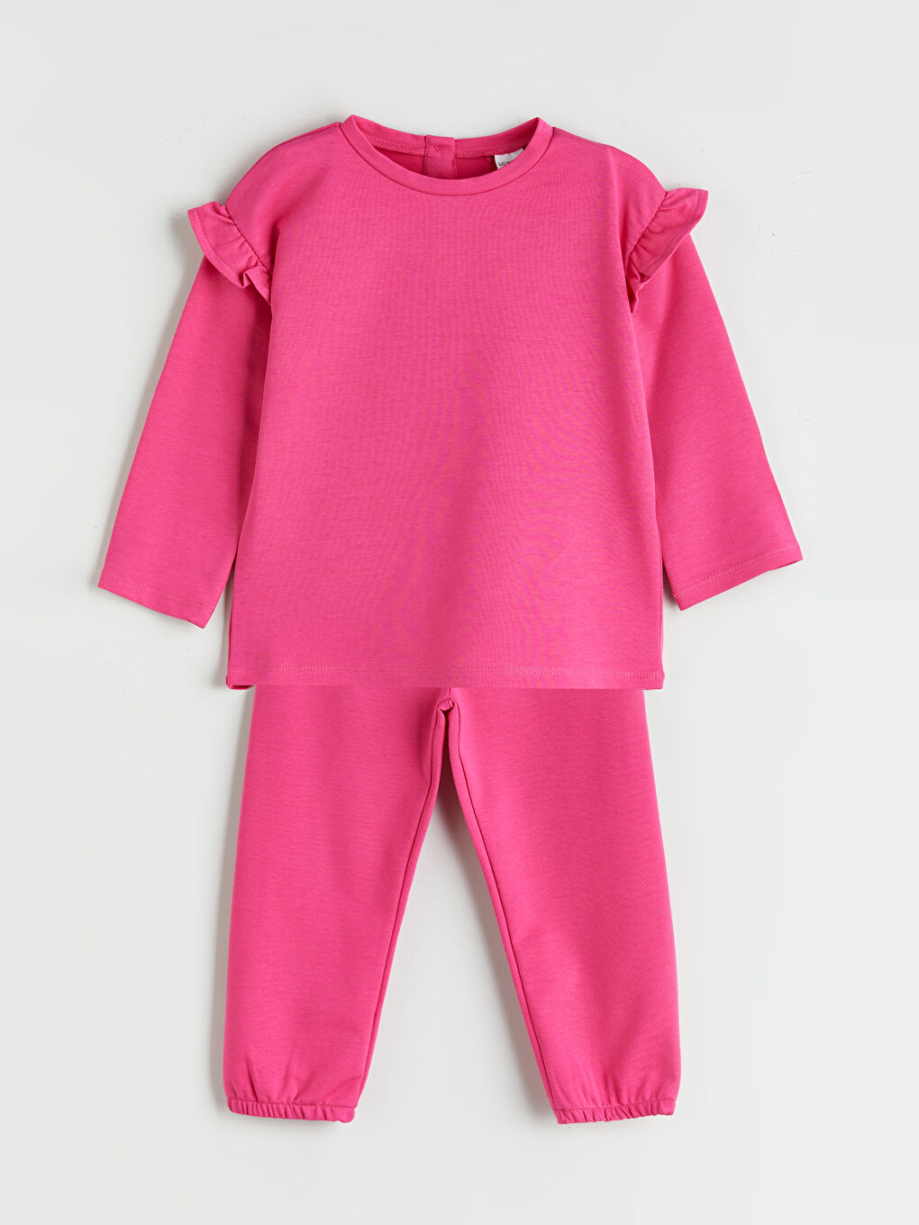 Basic Girls' Sweatshirt and Sweatpants 2 Pack