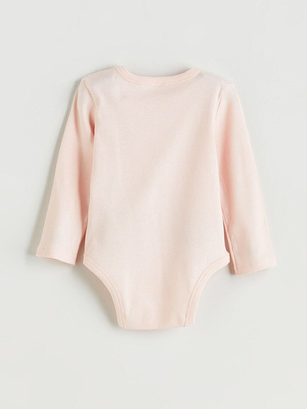 Pembe Bisiklet Yaka Kız Bebek Çıtçıtlı Body-1