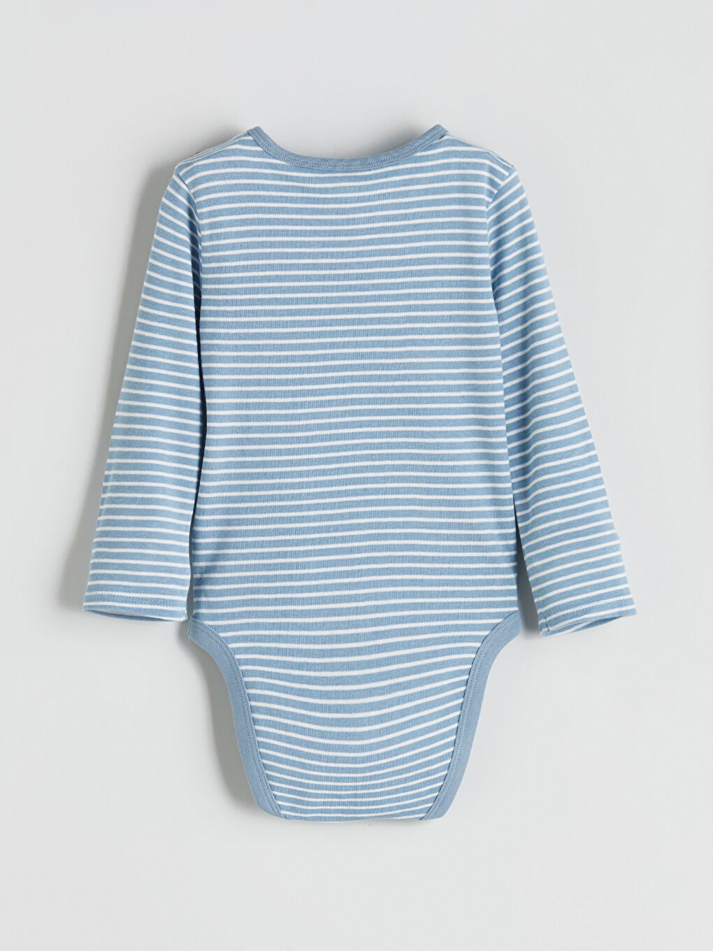 Crew Neck Baby Boy Snap Snap Bodysuit 2 Pack-6