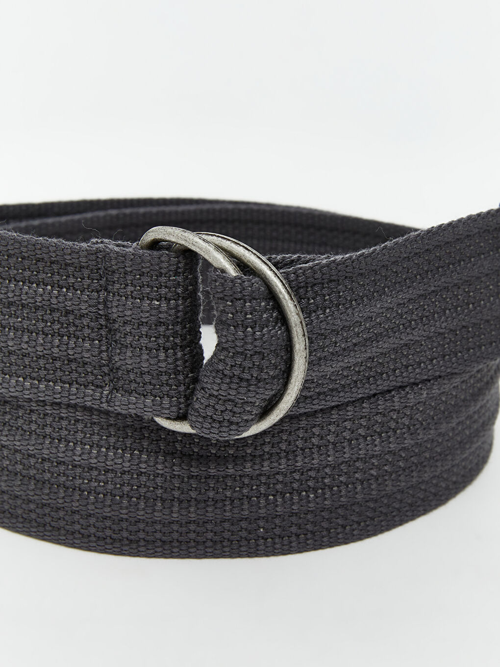 Antrasit Metal Tokalı Erkek Kemer-3