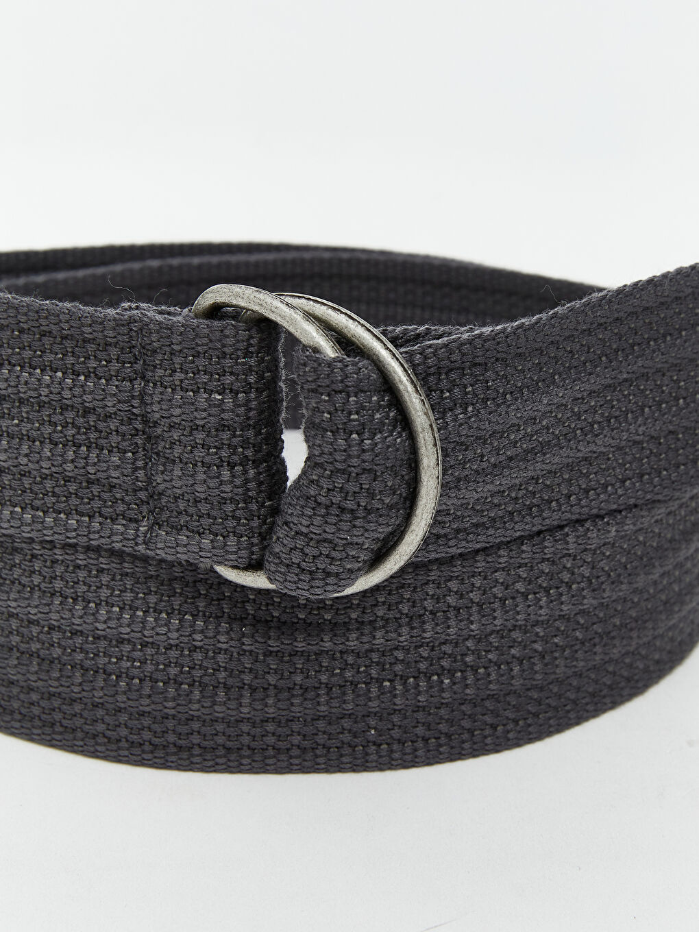 Antrasit Metal Tokalı Erkek Kemer-3