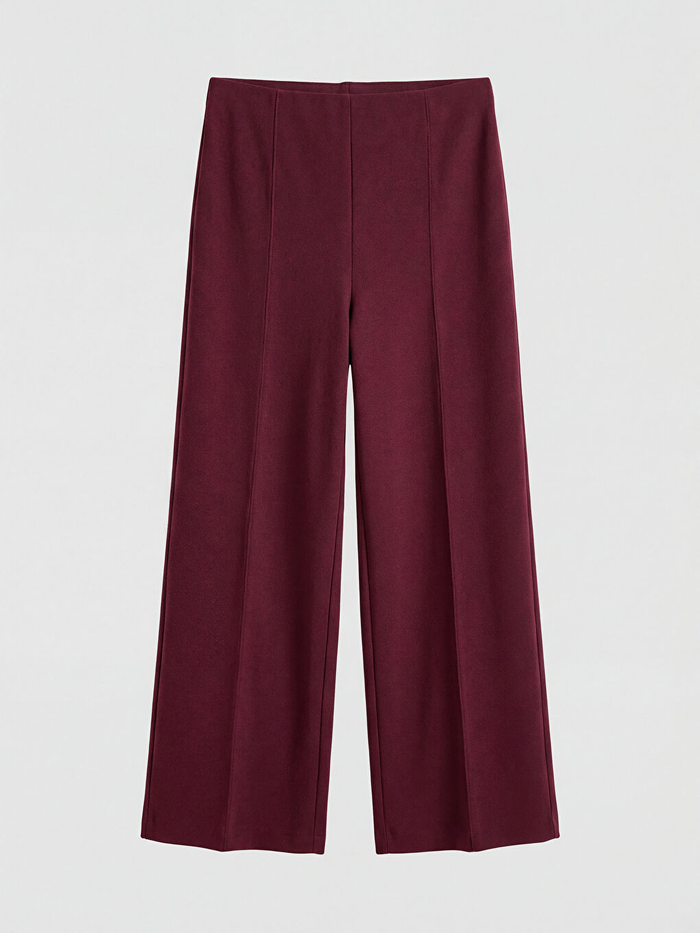 Women’s Elasticated Waist Wide-Leg Trousers