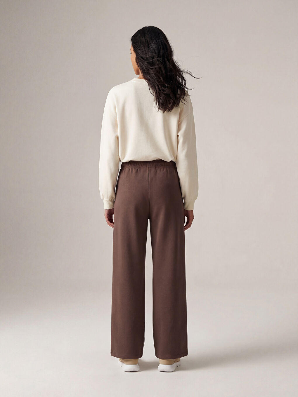 Women's Sweatpants with Elastic Waist-1