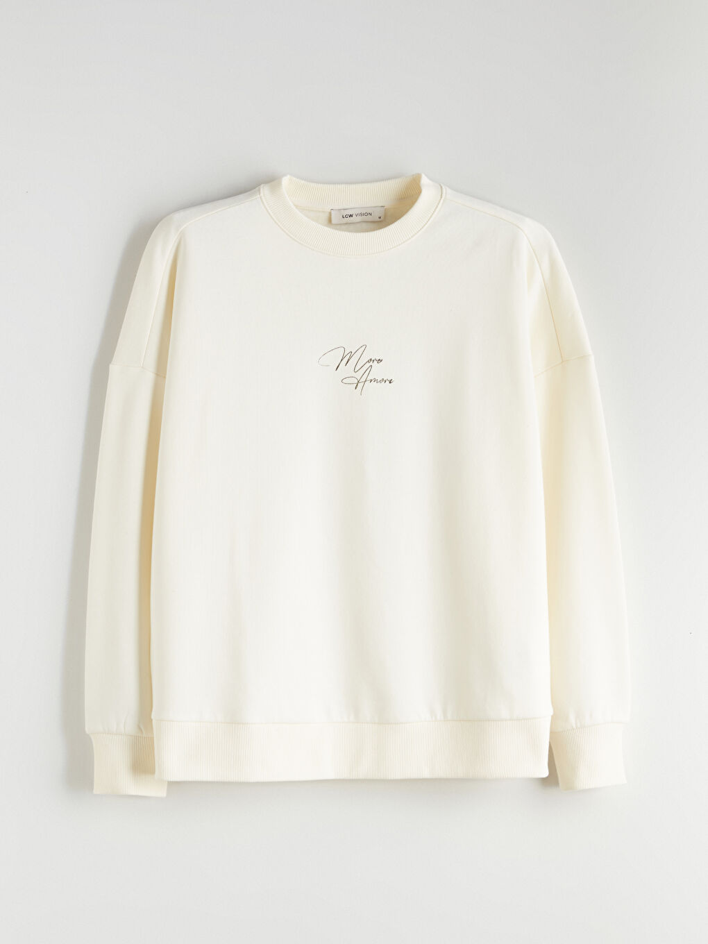 Printed Oversize Women's Thick Sweatshirt-4