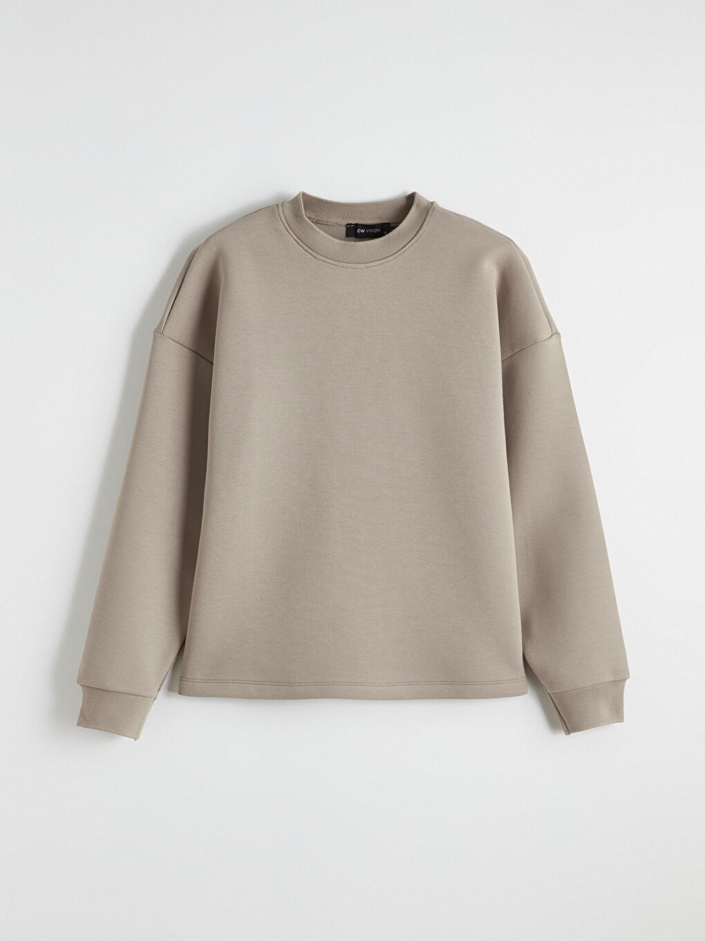 Woman BEIGE Sweatshirt-4