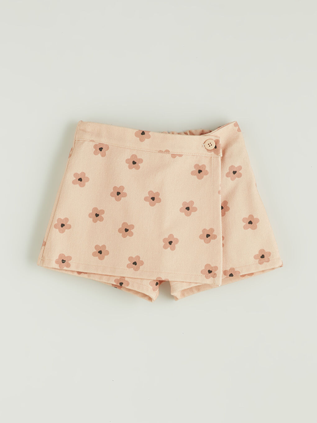 LCW ECO Elastic Waist Girl Short Skirt -W5GT33Z1-LQB