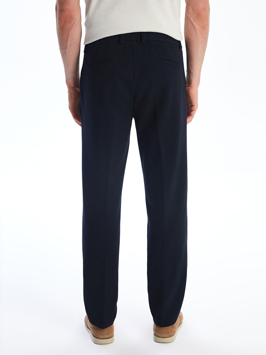 Lacivert Standart Kalıp Erkek Pantolon-3
