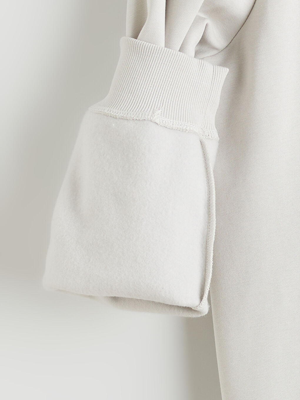 Zippered Funnel Neck Men's Thick Sweatshirt-5